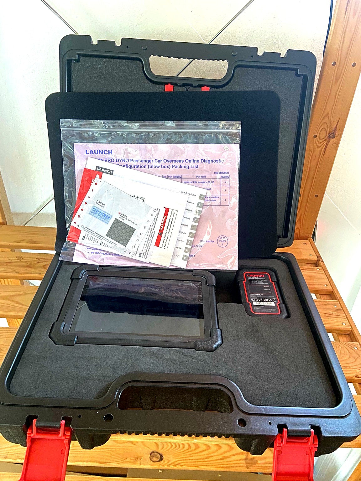 LAUNCH X431 PRO DYNO +16DB-OS ADAPTERREL