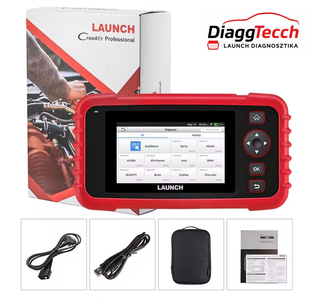 LAUNCH CRP123X V3 – Professzionális OBD2 Autódiagnosztikai Eszköz