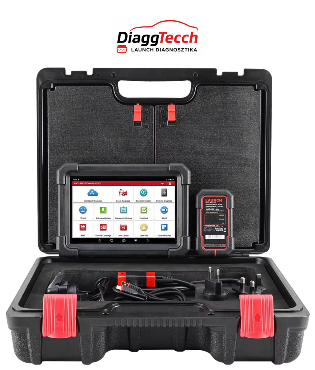 LAUNCH X431 PRO DYNO + AJÁNDÉK 16DB-OS ADAPTERREL